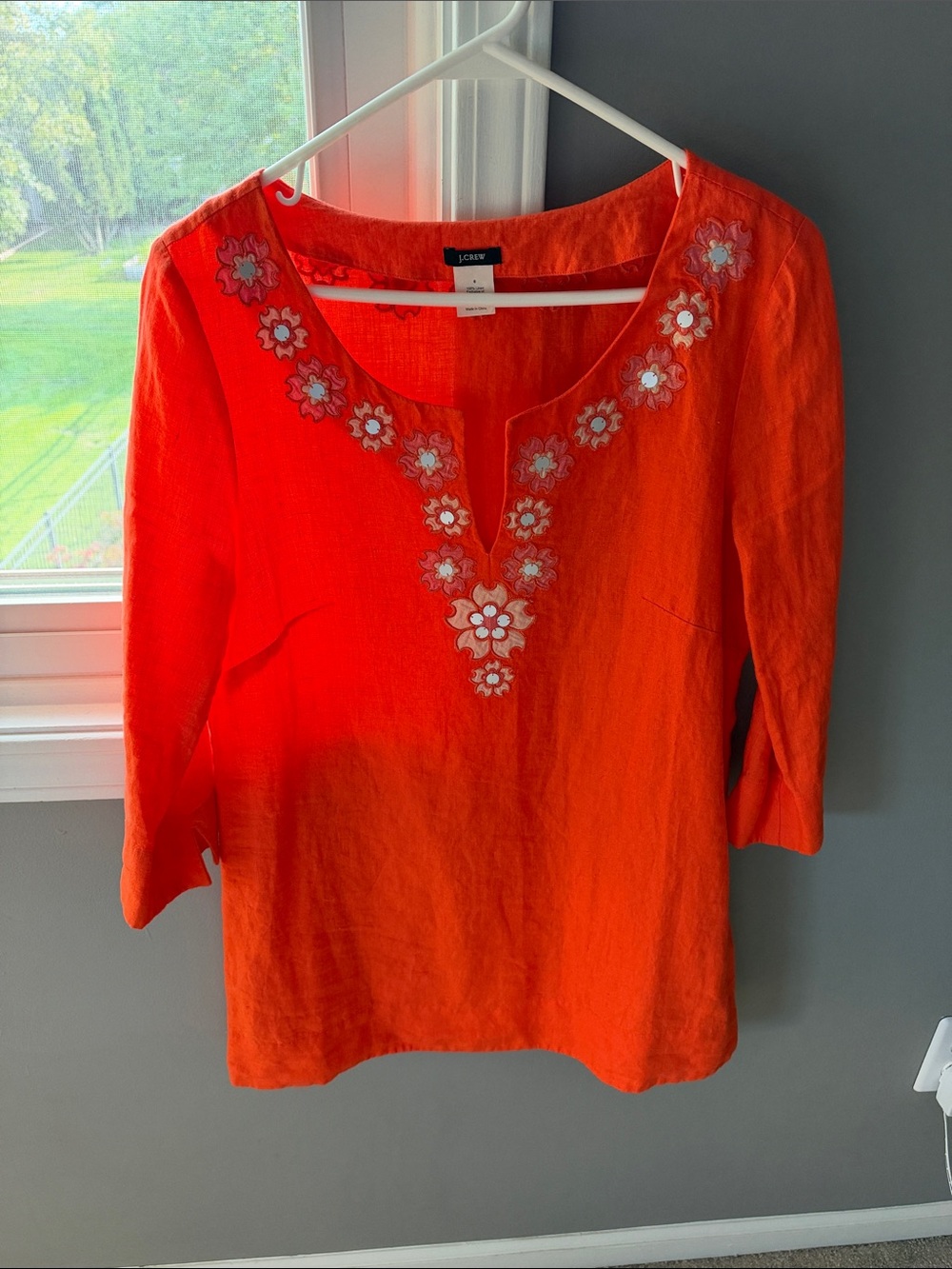 J.Crew Linen Top